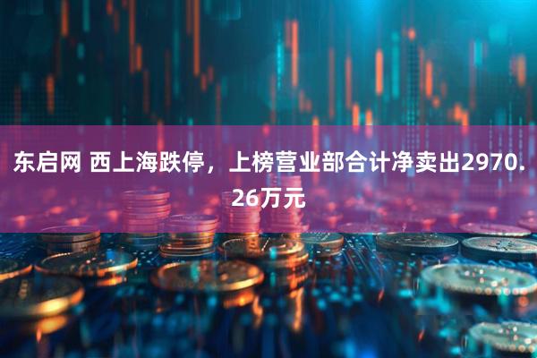东启网 西上海跌停，上榜营业部合计净卖出2970.26万元