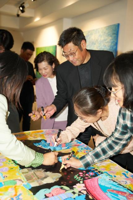 昊天优配 中法共绘十五运“星空花园”